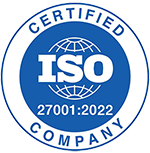 Certified ISO 27001:2022 Company